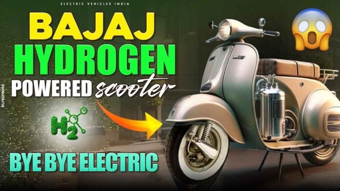 New Bajaj Chetak Hydrogen Scooter