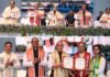BBAU का 11वां दीक्षांत समारोह। राजनाथ सिंह और बृजेश पाठक शामिल। 8,551 छात्रों को मिली उपाधि। BBAU लखनऊ दीक्षांत समारोह