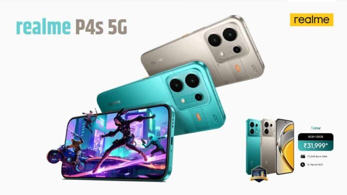 realme P4s 5G स्मार्टफोन 8000mAh बैटरी और 144Hz AMOLED डिस्प्ले के साथ