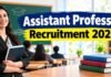 Assistant Professor Recruitment 2026: 1,936 पदों पर भर्ती, आवेदन शुरू, OTR अनिवार्य 1,936 पदों पर भर्ती