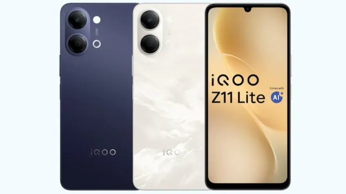 iQOO Z11 Lite 5G का नया मॉडल भारत में आया, 6500mAh बैटरी समेत मिलेंगे ये फीचर्स